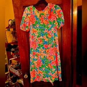 Lilly dress with fabric matching belt